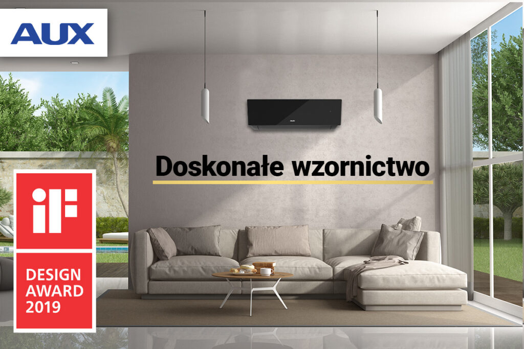 Air conditioner Aux J-Smart award IF Strzelin, Brzeg, Oława, Wroclaw